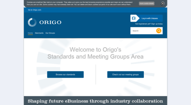 origostandards.com