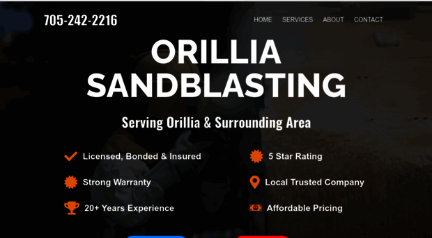 orilliasandblasting.com