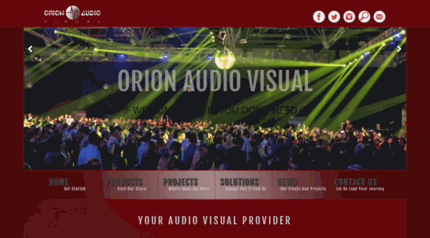 orionaudiovisual.com