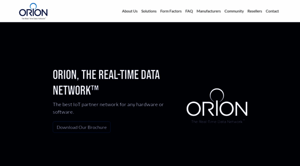 oriondatanetwork.com