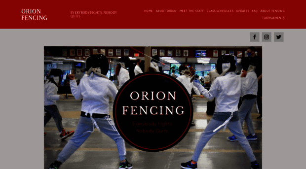 orionfencing.org