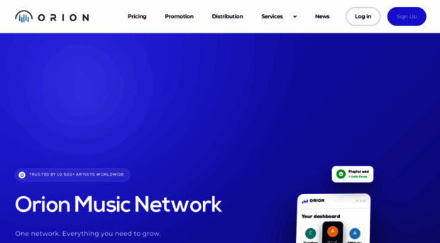 orionmusicnetwork.com