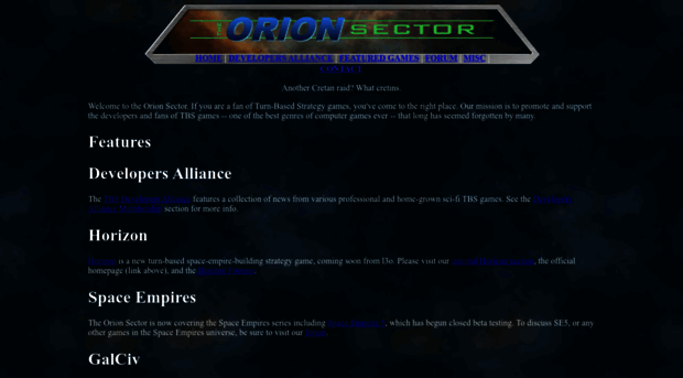 orionsector.com