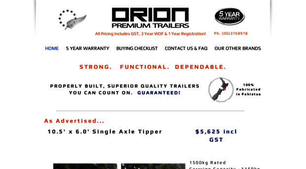 oriontrailers.co.nz