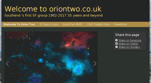 oriontwo.co.uk