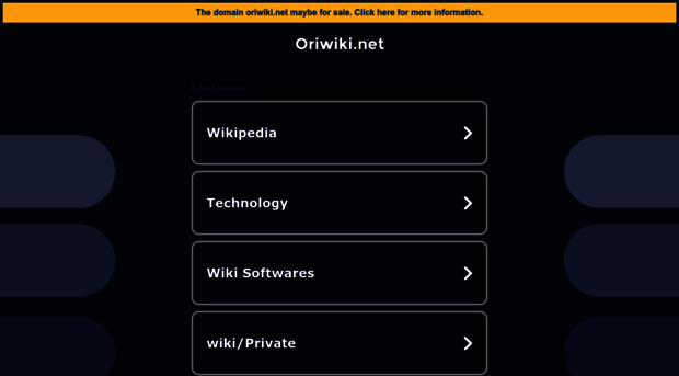 oriwiki.net