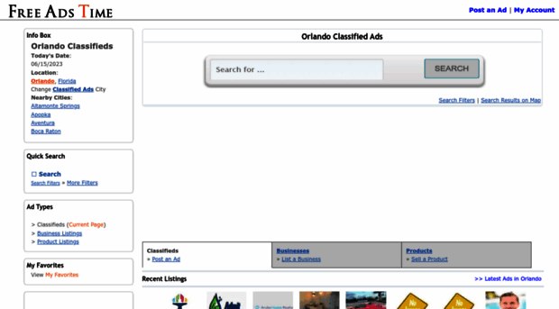 orlando.freeadstime.org