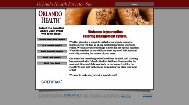 orlandohealth.catertrax.com