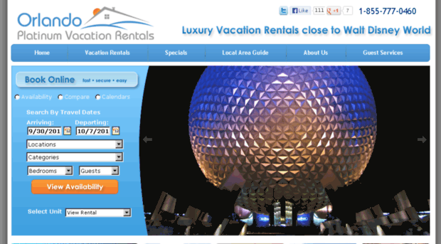 orlandoplatinumvacationrentals.com