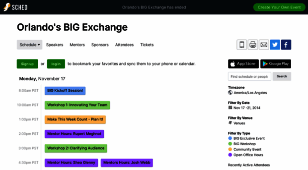 orlandosbigexchange2014.sched.org