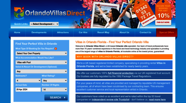 orlandovillasdirect.co.uk