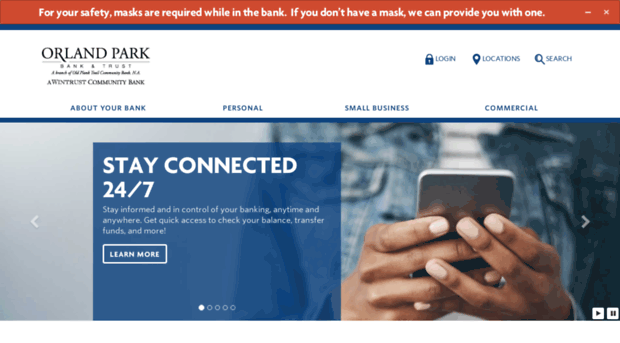 orlandparkbank.com