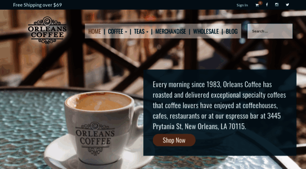 orleanscoffee.com