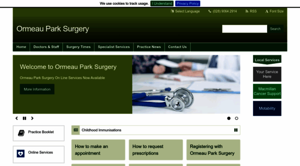 ormeauparksurgery.co.uk