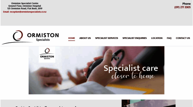 ormistonspecialists.co.nz