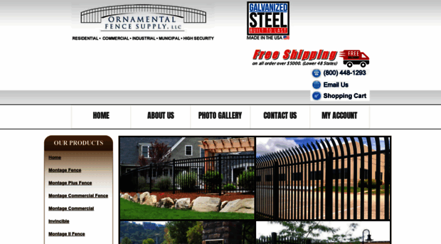 ornamentalfencesupply.com