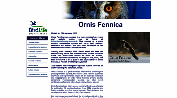 ornisfennica.org