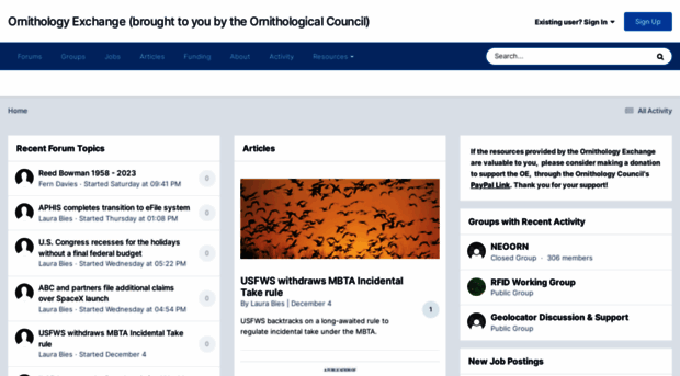 ornithologyexchange.org