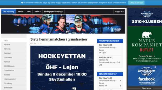 ornskoldsvikhockey.com