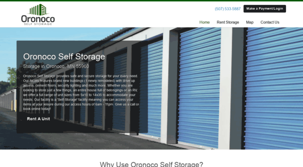 oronocoselfstorage.com