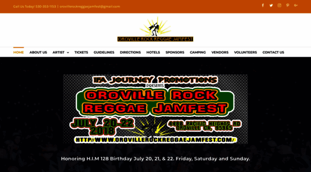 orovillerockreggaejamfest.com