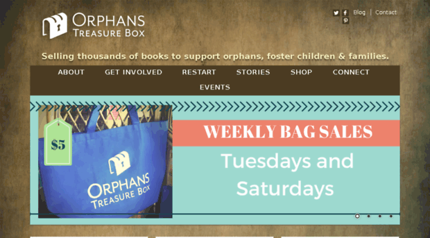 orphanstreasurebox.org