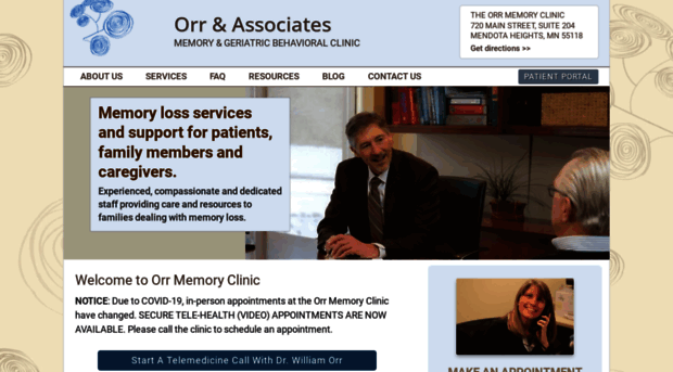 orrmemoryclinic.com