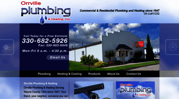 orrvilleplumbingandheating.com