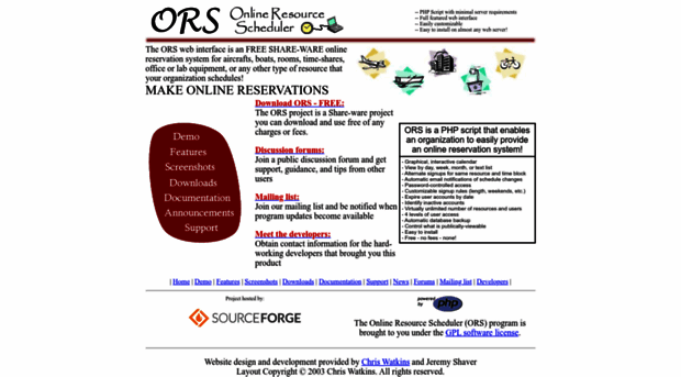 ors.sourceforge.net