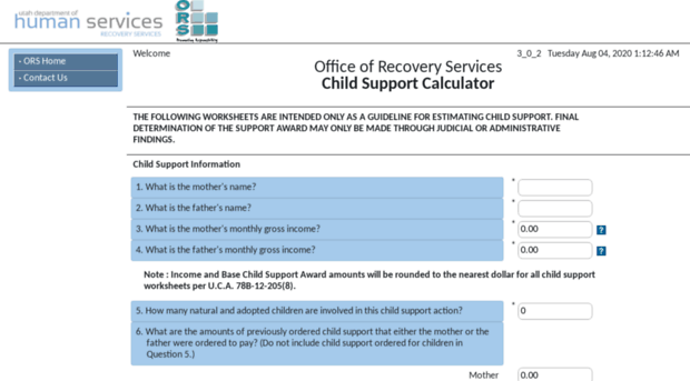 orscsc.dhs.utah.gov