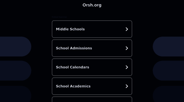 orsh.org