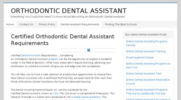 orthodonticdentalassistant101.com