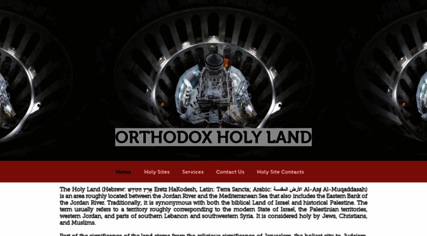 orthodoxholyland.com
