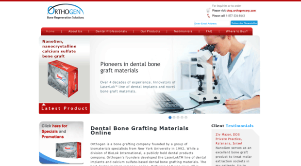 orthogencorp.com