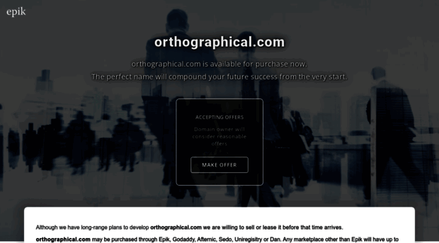 orthographical.com