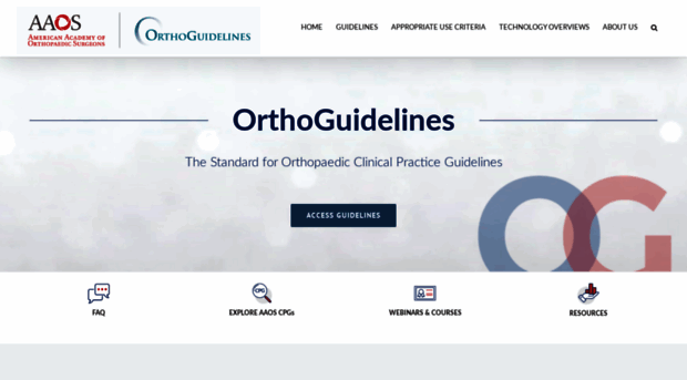 orthoguidelines.org