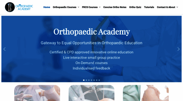 orthopaedicacademy.co.uk