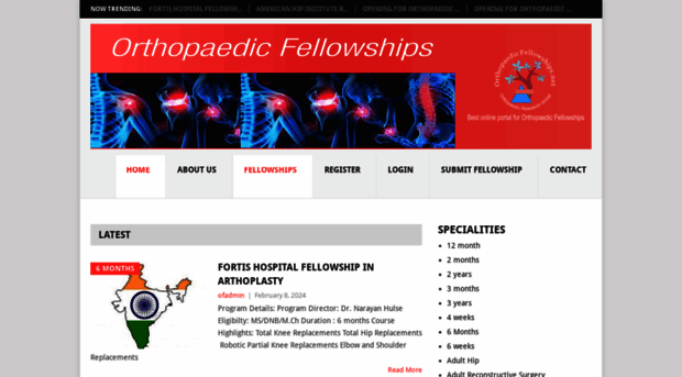 orthopaedicfellowships.net