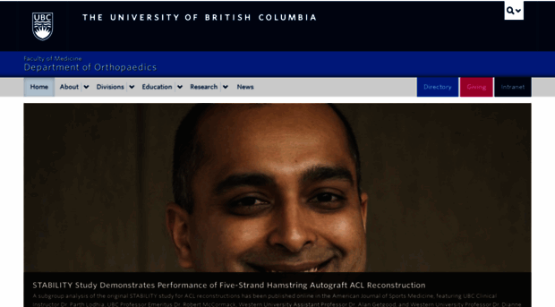 orthopaedics.med.ubc.ca