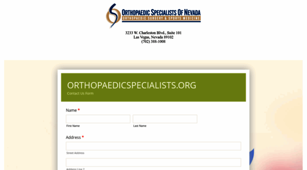 orthopaedicspecialists.org