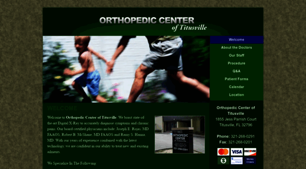 orthopediccenteroftitusville.com