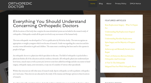 orthopedicdoctor.net