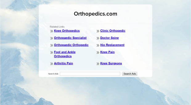 orthopedics.com