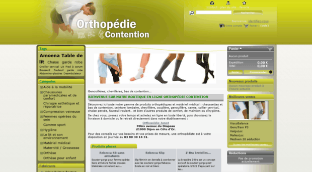 orthopedie-contention.com