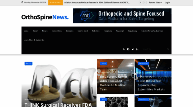 orthospinenews.com