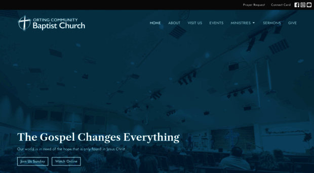 ortingbaptist.com