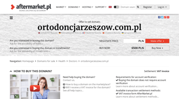 ortodoncjarzeszow.com.pl