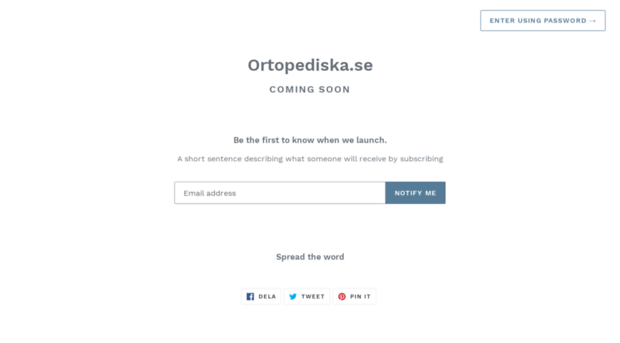 ortopediska.se