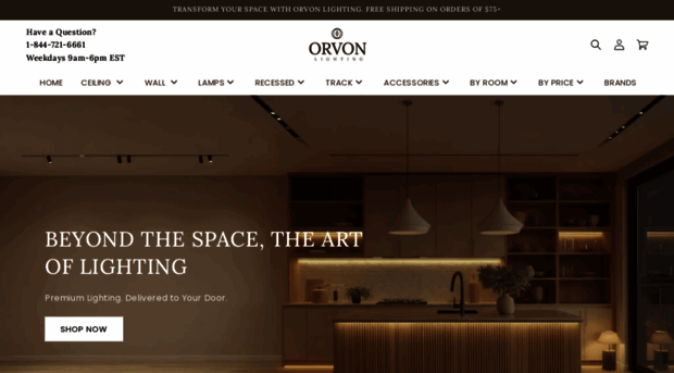 orvonlighting.com
