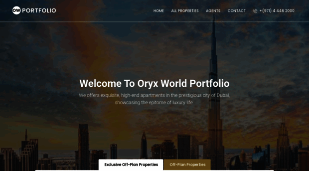 oryxworldportfolio.com